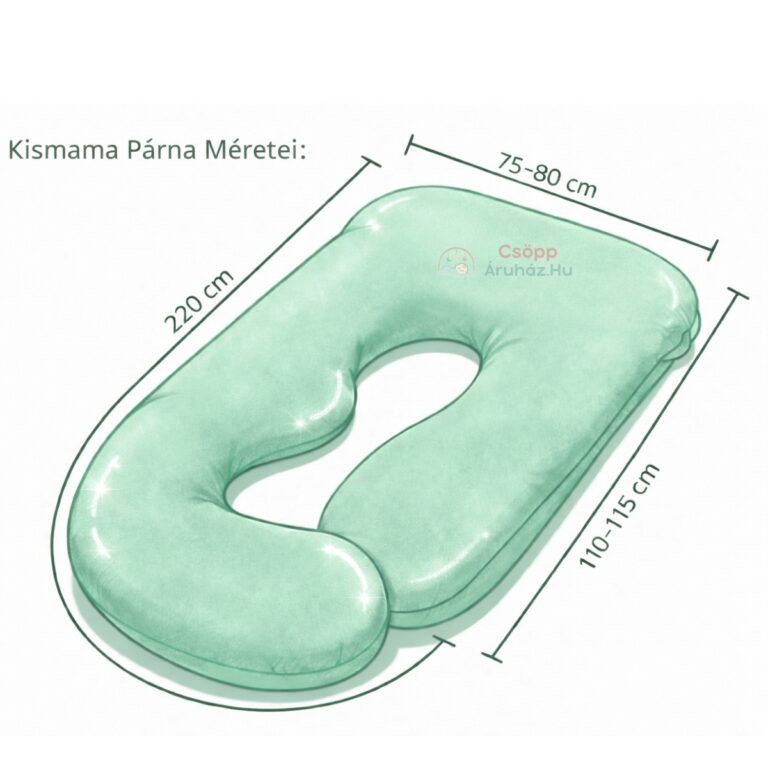C és U Alakú Kismama Párna Alap (L) Méretek